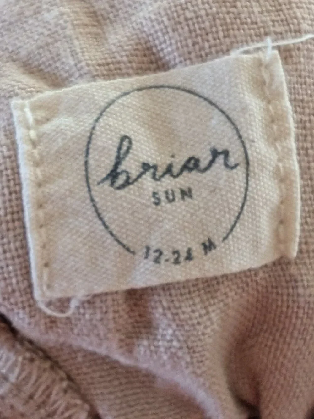 Briar Baby Heirloom sunbonnet